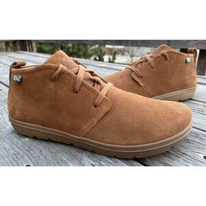 LEMS Chukka Men’s 12.5 Unisex Casual Suede Boots Lion's Mane